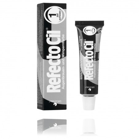 Teinture pour cils et sourcils RefectoCil No.1 Noir Profond, 15 ml boite