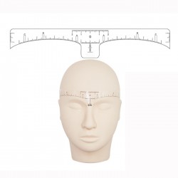 Règle autocollante mesure sourcils Règle autocollante mesure sourcils