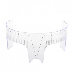 Règle flexible sourcils