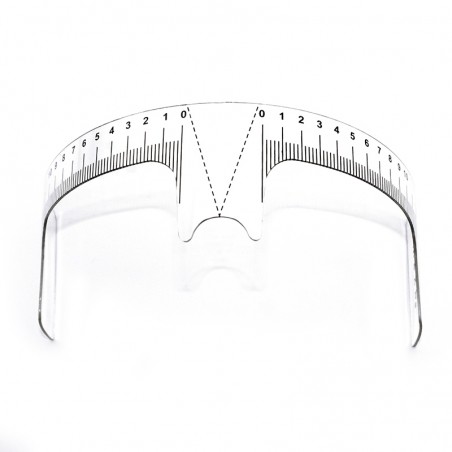 Règle flexible sourcils 