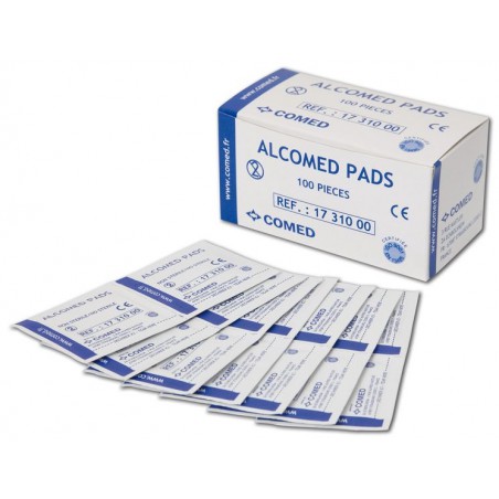 Lingettes Alcomed Pads