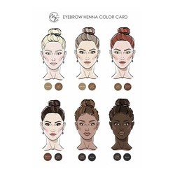 Teinture pour sourcils au henné Blond  Teinture pour sourcils au henné Blond