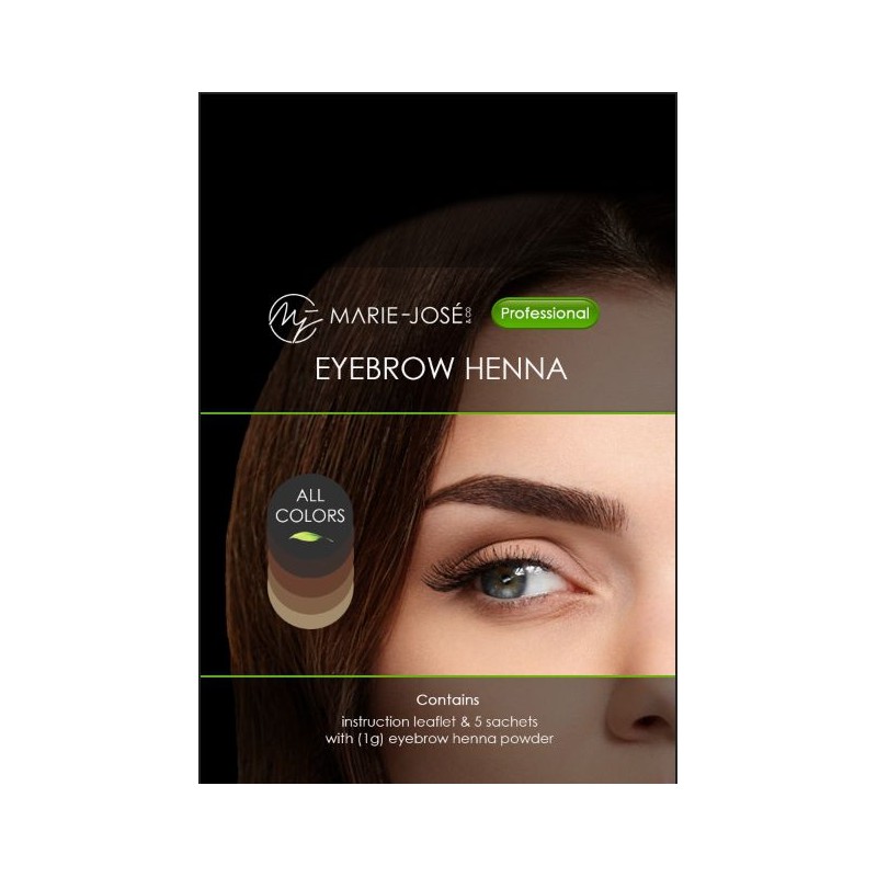 Teinture pour sourcils au henné Blond  Teinture pour sourcils au henné Blond