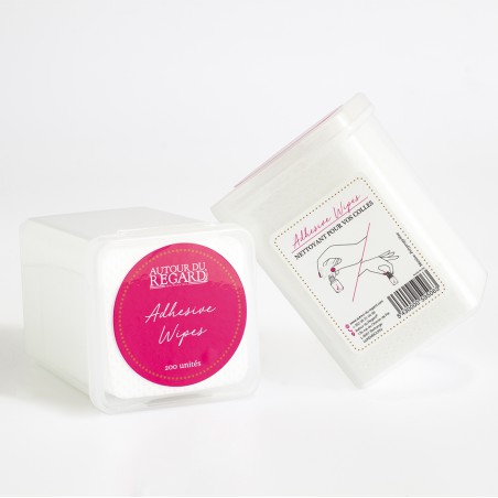 Wipes nettoyant pour colle 