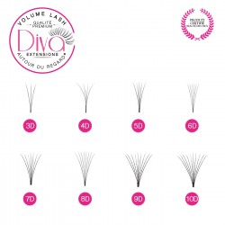 Extension de cils 2D Extension de cils 2D