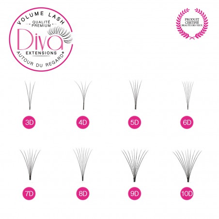 Extension de cils 2D