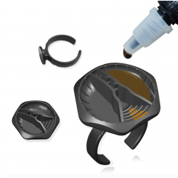 Bague à cup en silicone (15...